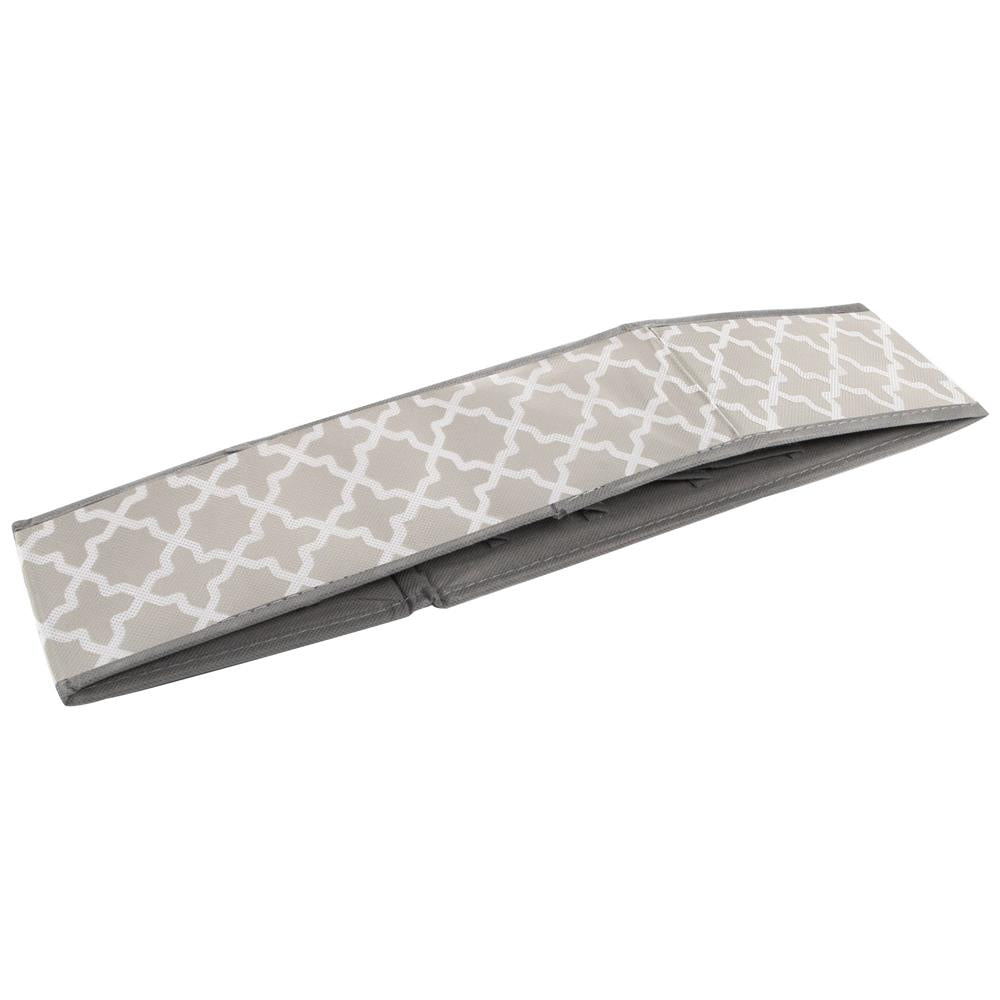 Set 4 organizatoare Sersimo sertar pentru sosete/lenjerie, gri crem