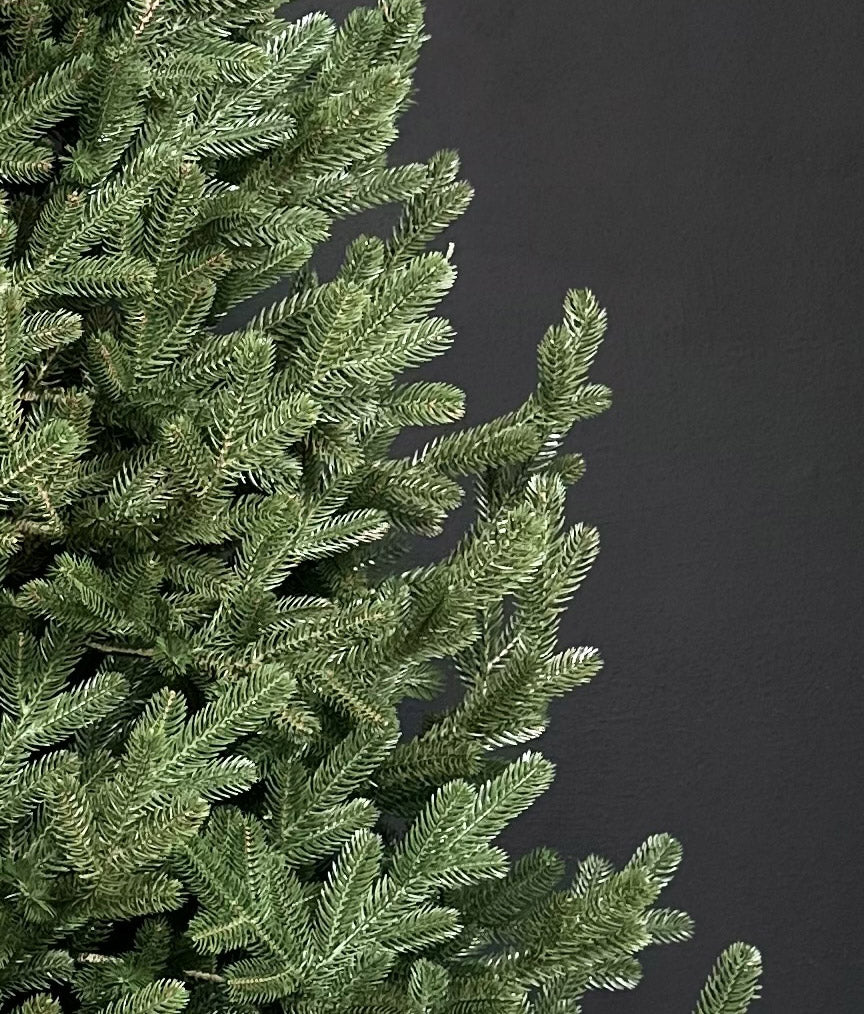 Brad artificial Christmas Deluxe by Sersimo, Viena verde, 3D, 210cm