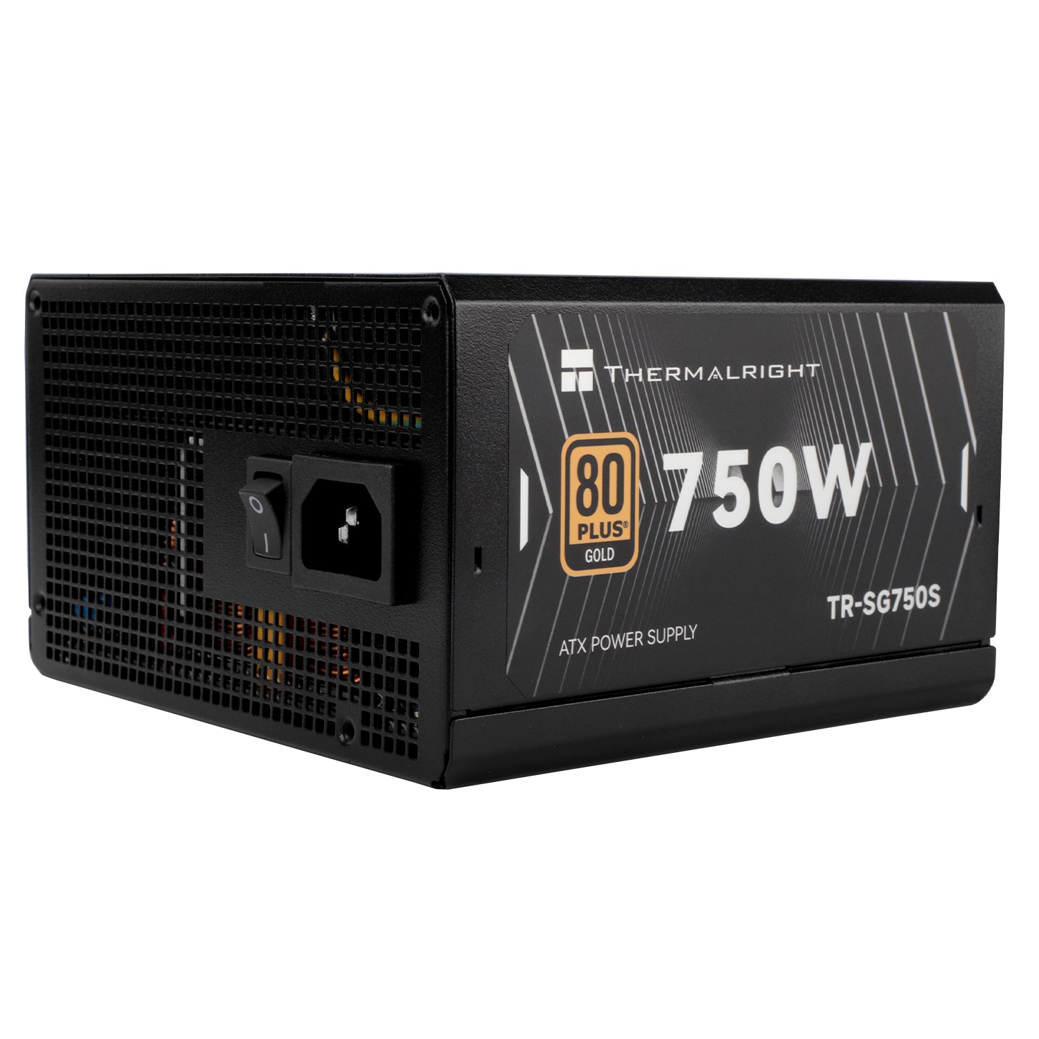 SURSA Thermalright "SG-750S", 750W, certificare 80 Plus Gold, non-modular, LLC, DC to DC, fan 120mm, negru, "TR-SG750S"