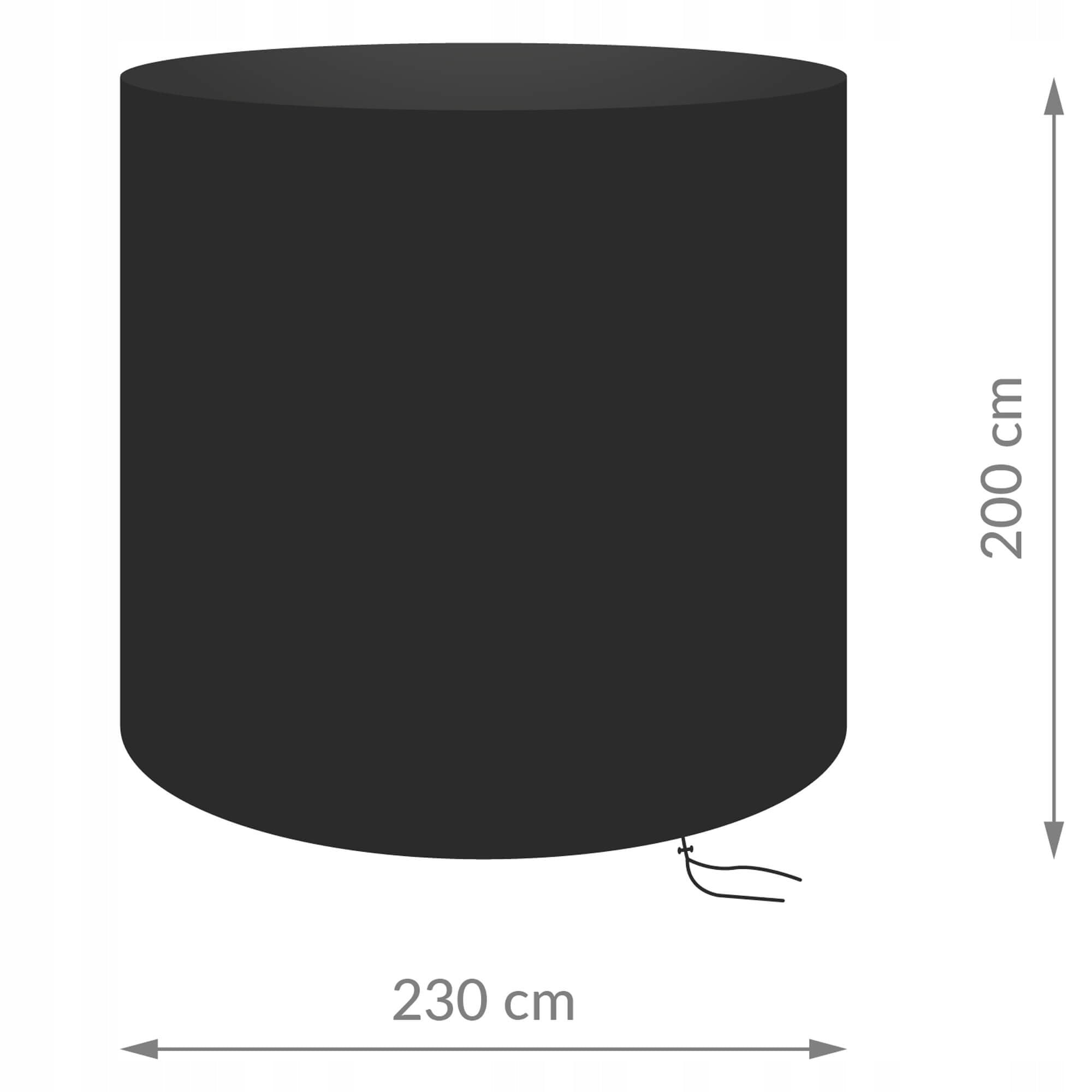 Husa de protectie impermeabila pentru leagan suspendat dublu, 230x200 cm
