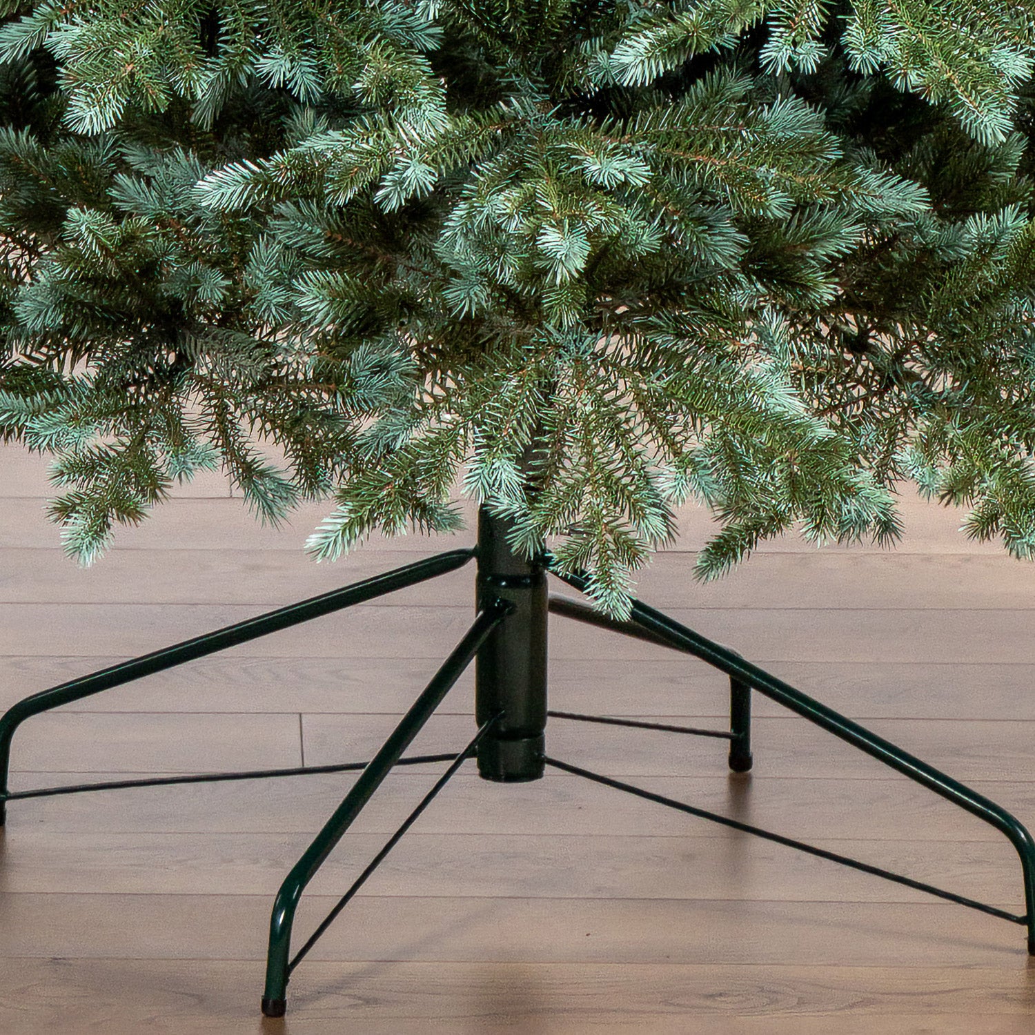 Brad artificial Christmas Deluxe by Sersimo, Alaska Select verde argintiu, integral 3D, 180 cm