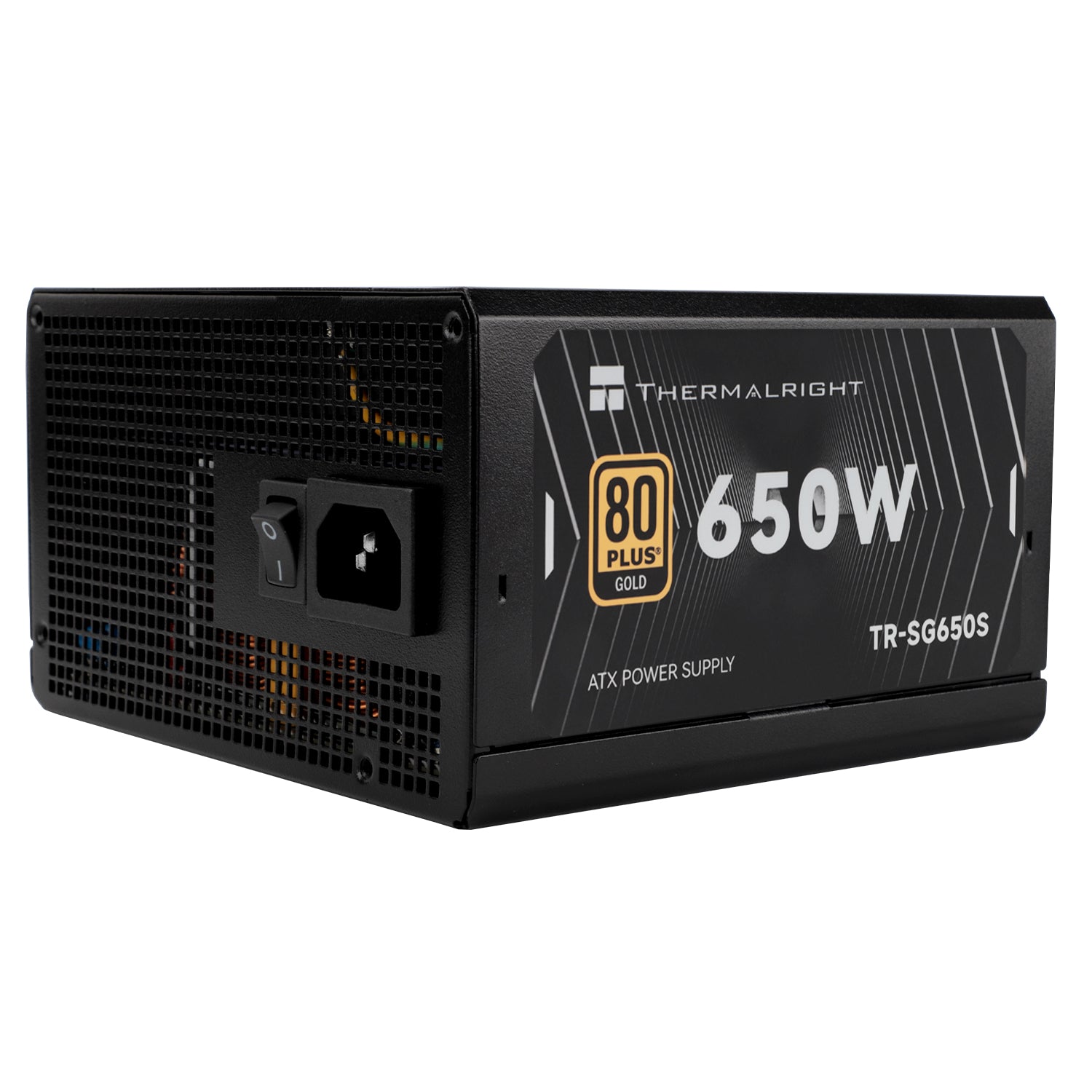 SURSA Thermalright "SG-650S", 650W, certificare 80 Plus Gold, non-modular, LLC, DC to DC, fan 120mm, negru, "TR-SG650S"