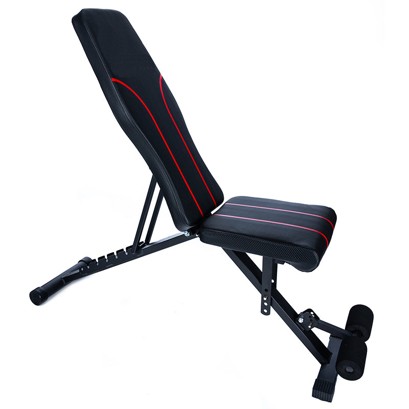 Banca multifunctionala antrenament fitness, spatar reglabil 7 trepte, sarcina maxima 200 kg