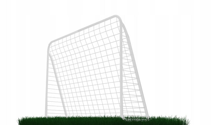 Poarta de fotbal pentru copii, 213x152x75 cm, alb – otel durabil, usor de asamblat, ideala pentru joaca in aer liber