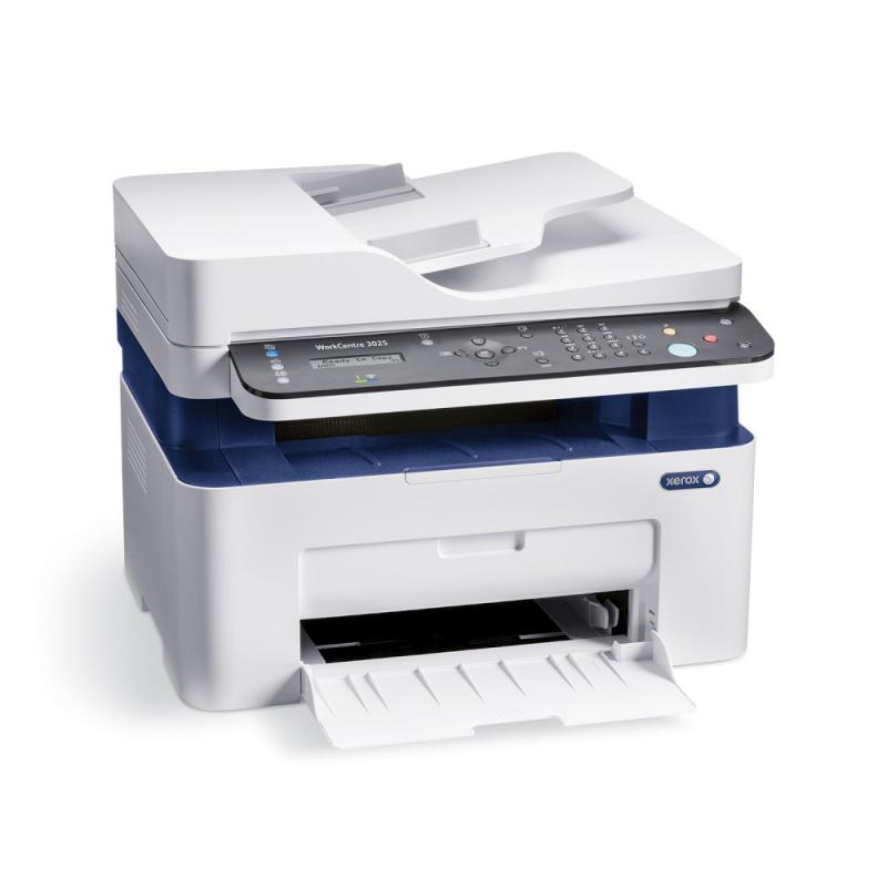 Multifunctional Laser Mono XEROX Workcentre 3025, A4, Functii: Impr.|Scan.|Cop.|Fax, Viteza de Printare Monocrom: 20ppm, Conectiv:USB|Ret|WiFi, Duplex:Nu, ADF:ADF "3025V_NI"