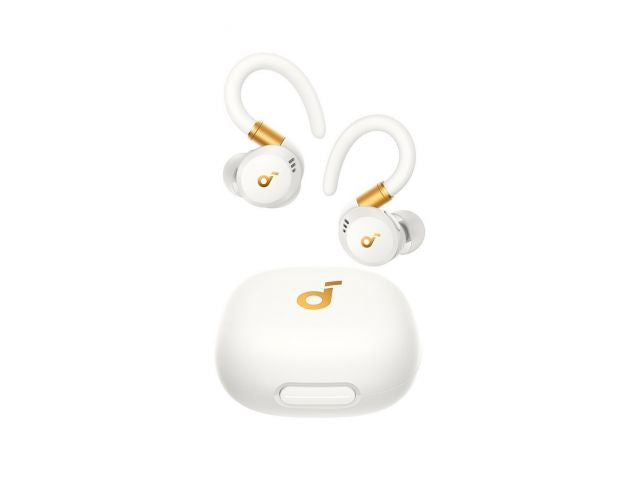 Casti Anker "Soundcore Sport X20", in-ear, utilizare multimedia, Bluetooth 5.3, 6 x mic, durata baterie pana la 48 ore, IP68, ANC, alb, "A3968G21" (timbru verde 0.18 lei) - 0194644187002