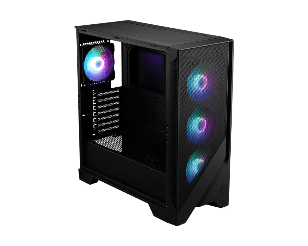 Carcasa MAG FORGE 320R AIRFLOW, Fara sursa, MiddleTower, ATX, Micro ATX (uATX), Mini ITX, Negru "306-7G23R21-809"