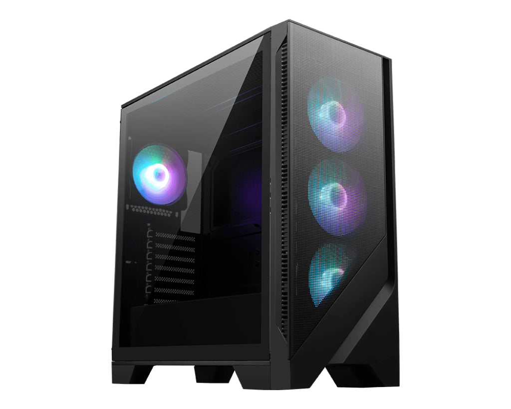 Carcasa MAG FORGE 320R AIRFLOW, Fara sursa, MiddleTower, ATX, Micro ATX (uATX), Mini ITX, Negru "306-7G23R21-809"