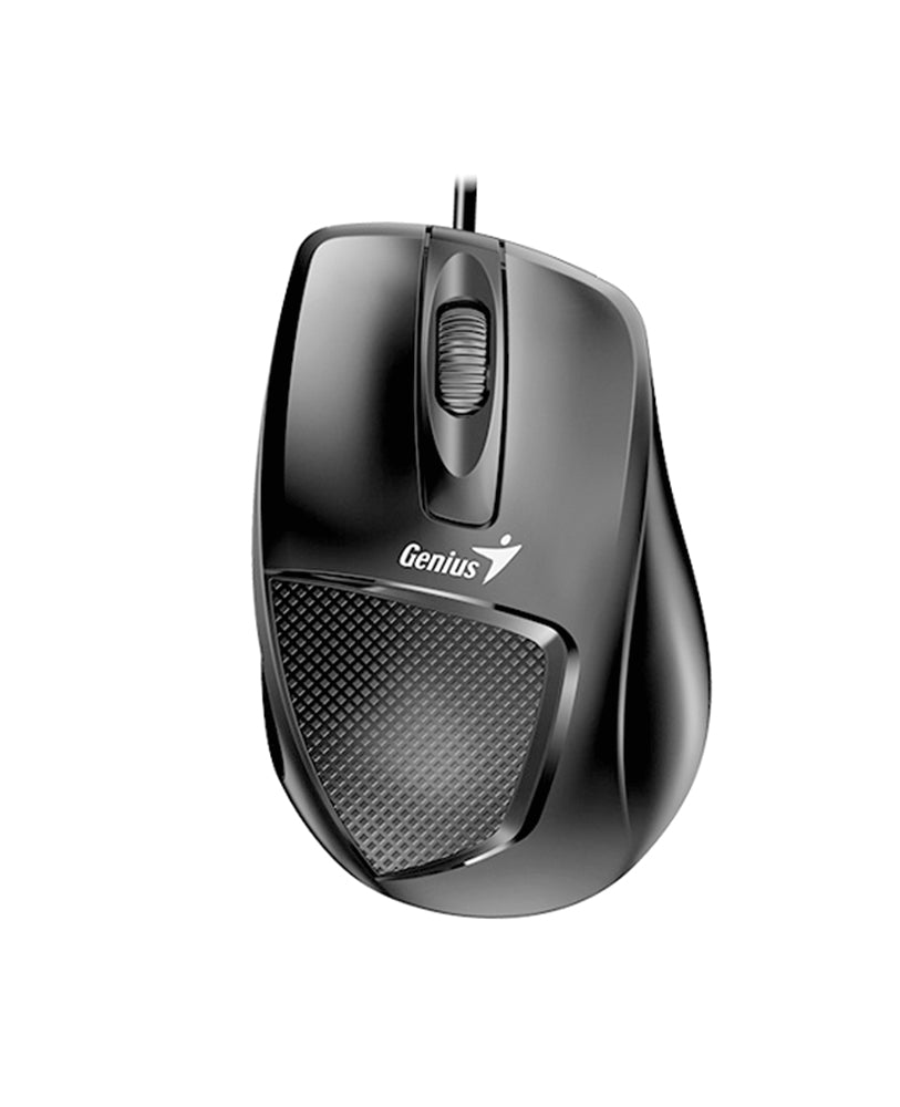 MOUSE Genius, "DX-150X", PC sau NB, cu fir, USB, optic, 1000 dpi, butoane/scroll 3/1, , negru, "31010231100"