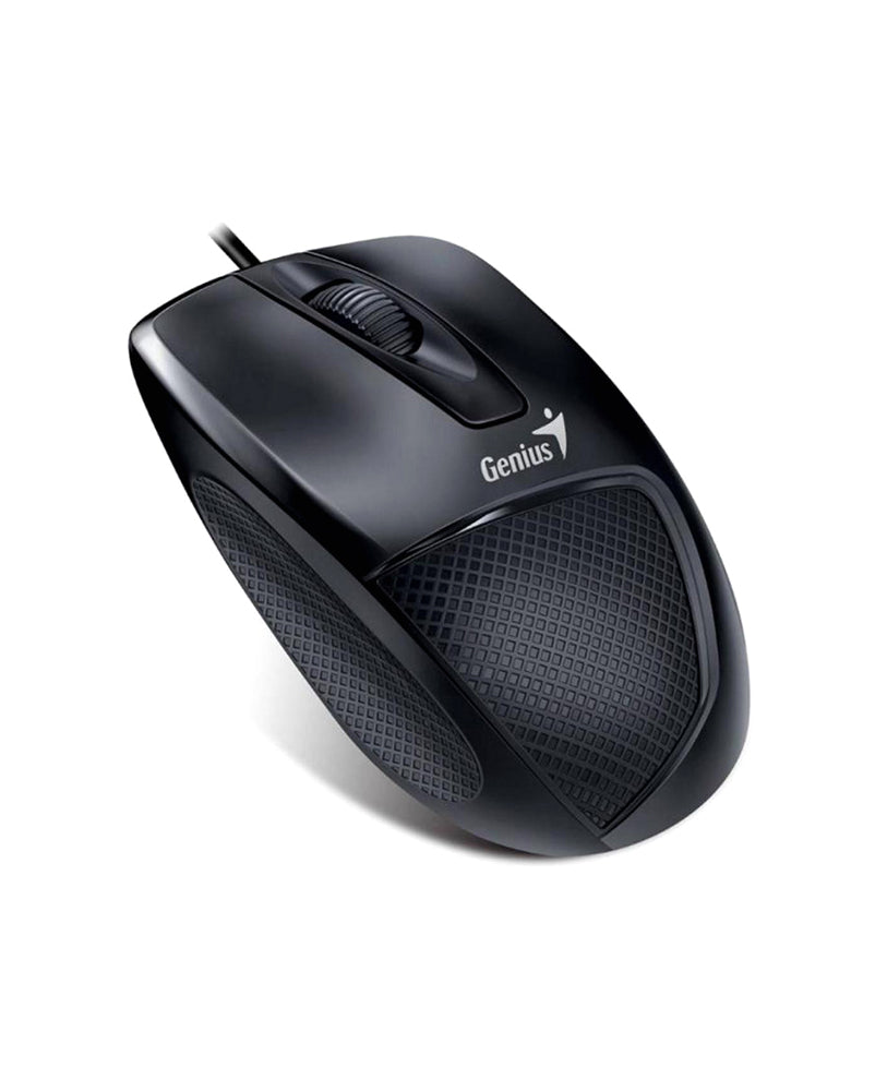 MOUSE Genius, "DX-150X", PC sau NB, cu fir, USB, optic, 1000 dpi, butoane/scroll 3/1, , negru, "31010231100"