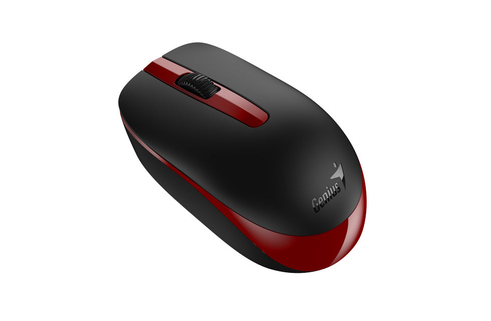 MOUSE Genius, "NX-7007", PC sau NB, wireless, 2.4GHz, optic, 1200 dpi, butoane/scroll 3/1, , rosu, "31030026404"