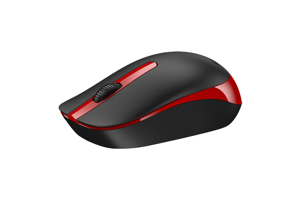 MOUSE Genius, "NX-7007", PC sau NB, wireless, 2.4GHz, optic, 1200 dpi, butoane/scroll 3/1, , rosu, "31030026404"
