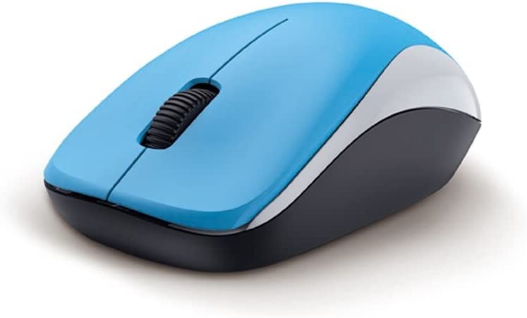 MOUSE Genius, "NX-7000", PC sau NB, wireless, 2.4GHz, optic, 1200 dpi, butoane/scroll 3/1, , albastru, "31030027402"