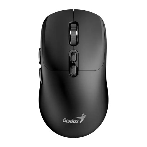 MOUSE Genius "NX-8080S", PC sau NB, wireless 2.4GHz, Bluetooth, optic, 1600 dpi, butoane/scroll 6/1, acumulator, buton Copilot, negru, "31030042400" 4710268262466