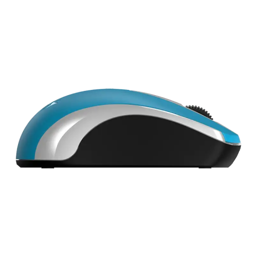 Mouse Genius "ECO-8100", PC sau NB, wireless 2.4GHz, optic, 1200 dpi, butoane/scroll 3/1, acumulator, albastru, "31030046401" 4710268 262756