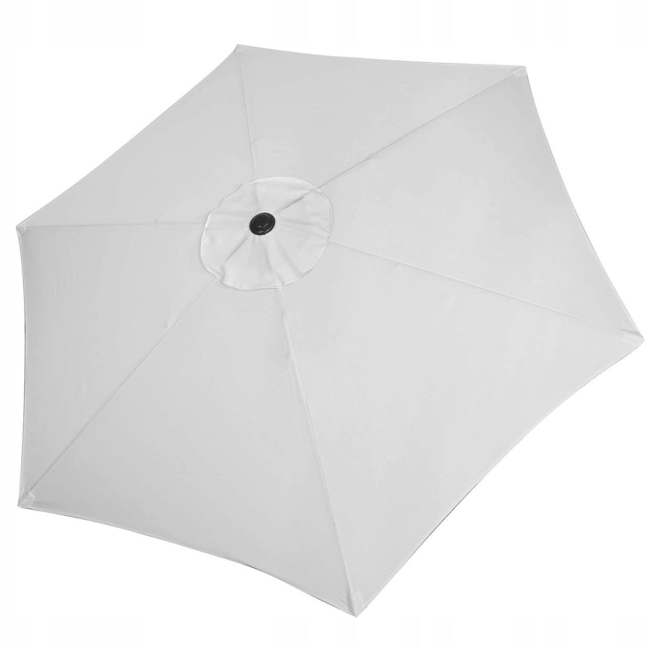 Umbrela terasa gradina, cu manivela si inclinare, GU12E, diametru 260cm, Gri