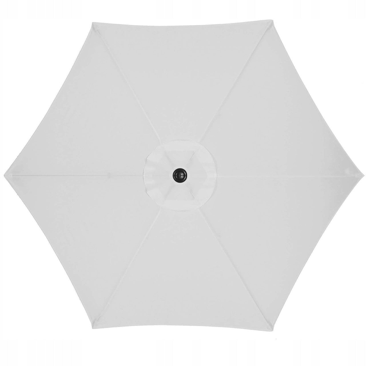 Umbrela terasa gradina, cu manivela si inclinare, GU12E, diametru 260cm, Gri