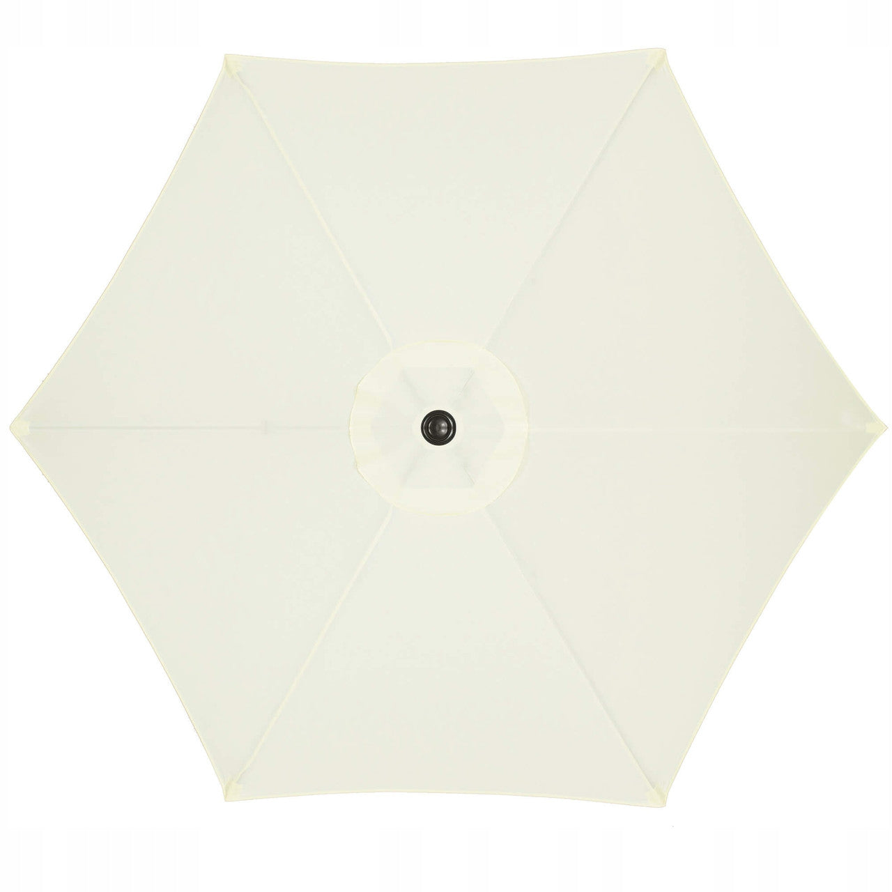 Umbrela terasa gradina, cu manivela si inclinare, GU13E, diametru 260cm, Crem