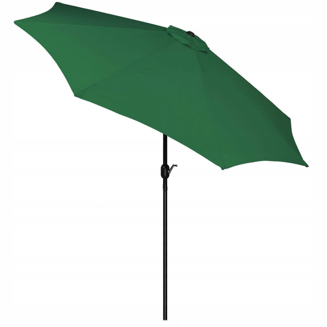 Umbrela terasa gradina, cu manivela si inclinare, GU24, diametru 300cm, Verde