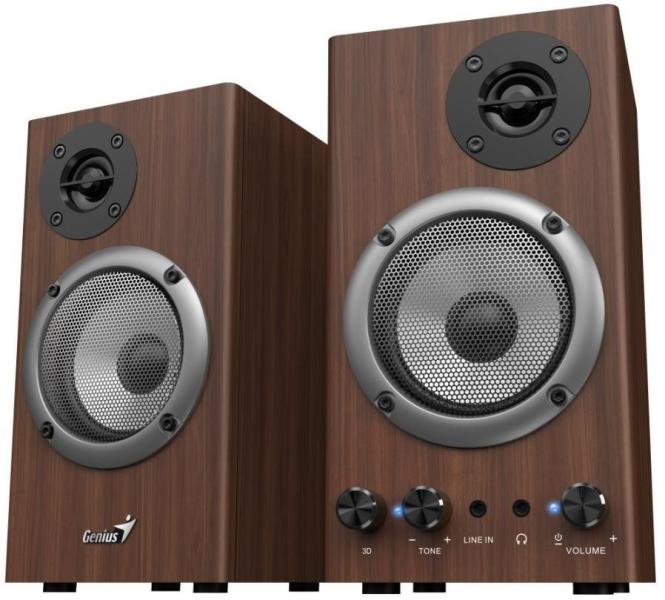 BOXE GENIUS 2.0, RMS: 16W (2 x 8W), wood, "SP-HF500B" "31730047400"