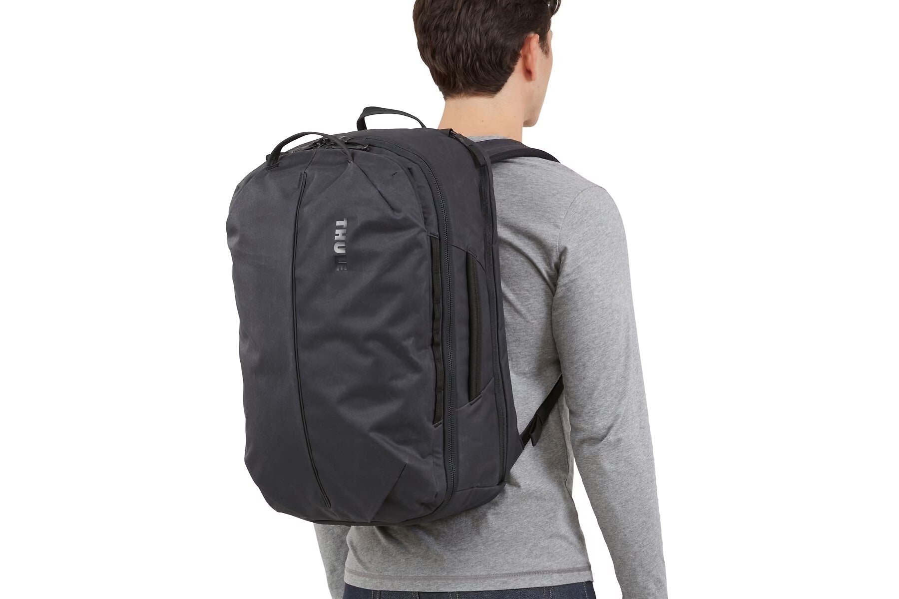 RUCSAC THULE Aion, pt. notebook de max. 15 .6 inch, 40l, 2 compartiment, buzunar frontal x 2 | buzunar lateral x 2, waterproof, nylon, negru, "TATB140 Black" / "3204723"