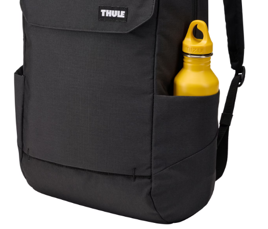 RUCSAC THULE, pt. notebook de max. 15.6 inch, 1 compartiment, buzunar frontal | buzunar lateral x 2, waterproof, poliester, negru, "TLBP216 BLACK" / "3204835"
