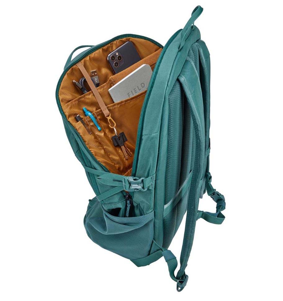 RUCSAC THULE Enroute, 26 l, pt. notebook de max. 15.6 inch, 2 compartimente, buzunar lateral x 2, waterproof, nylon, verde, "TEBP4316 MALLARD GREEN" / 3204847