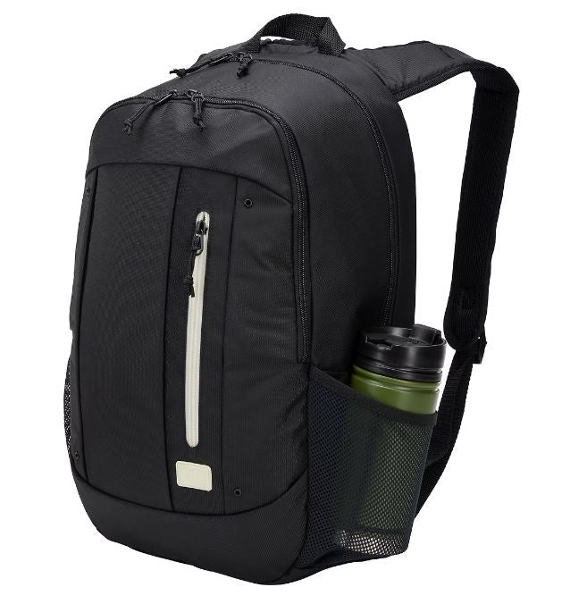 RUCSAC CASE LOGIC Jaunt, pt. notebook de max. 15.6", 2 compartimente, buzunar frontal, buzunar lateral x 2, waterproof, volum 23 litri, poliester reciclat, negru"WMBP215BLACK" / 3204869