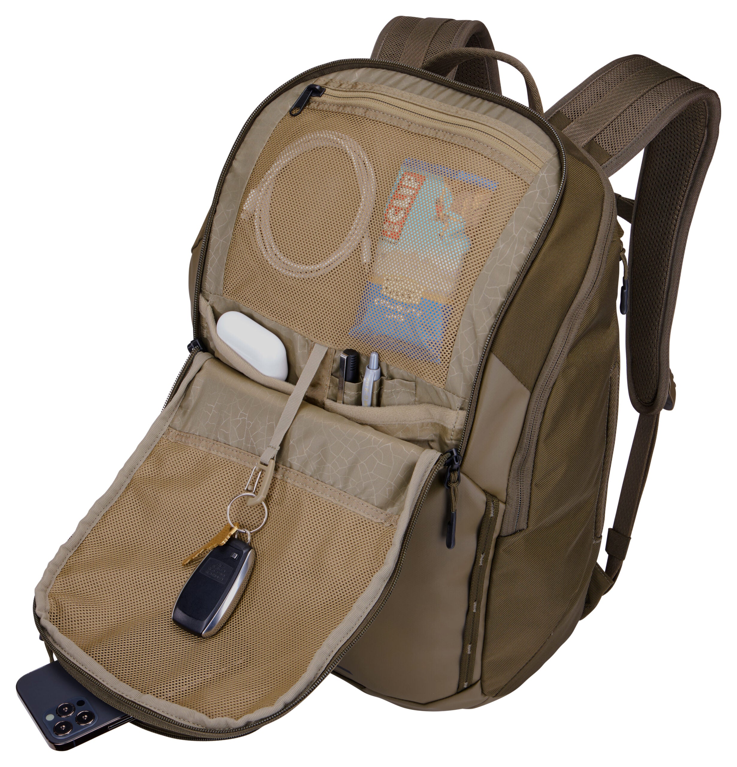RUCSAC THULE Chasm ,26l, pt. notebook de max. 16 inch, poliester, deep khaki, TCHB215 Deep khaki / 3205223