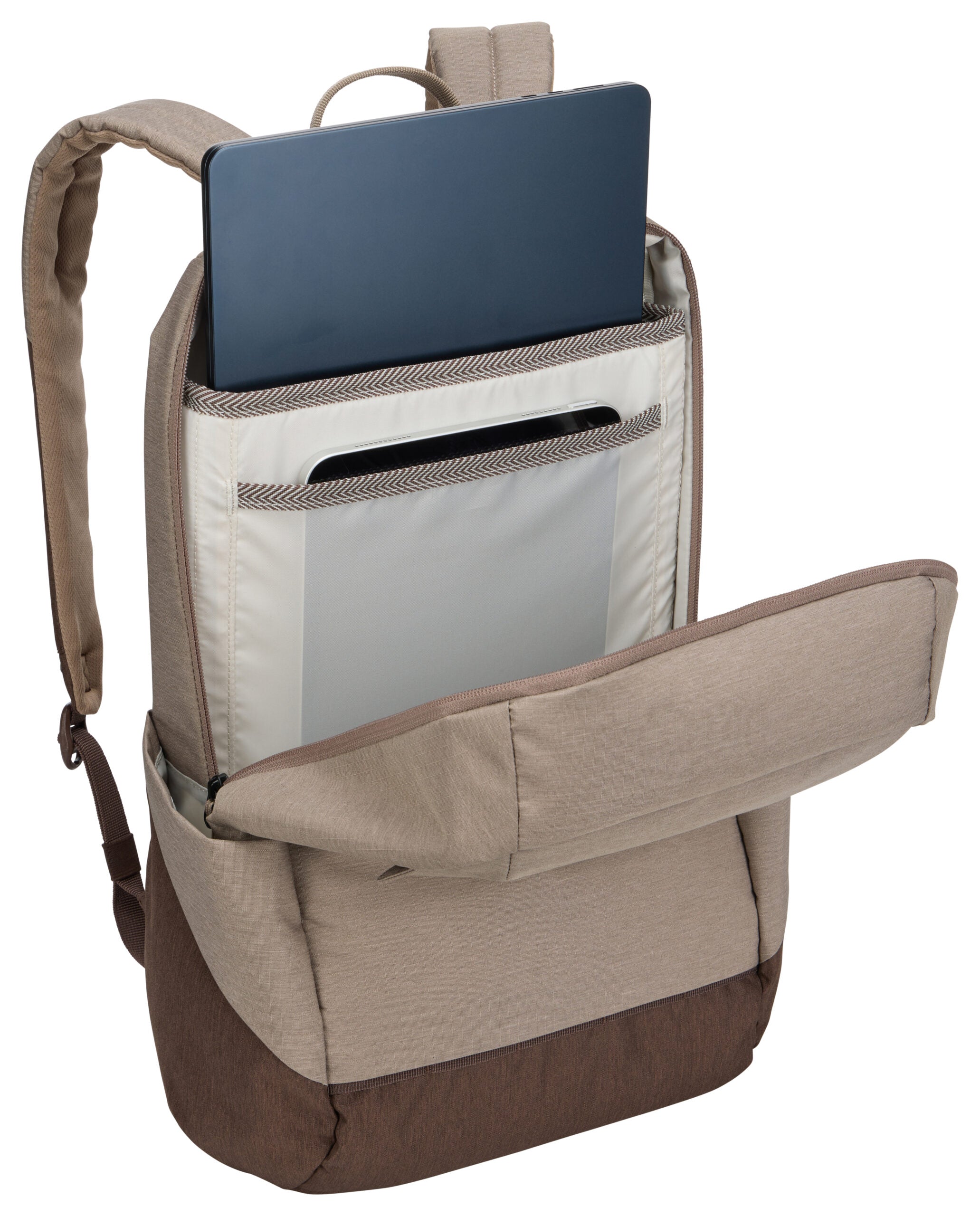 Rucsac THULE cu compartiment laptop 16'' , Lithos, 20L, Nuanced Brown TLBP216 3205452