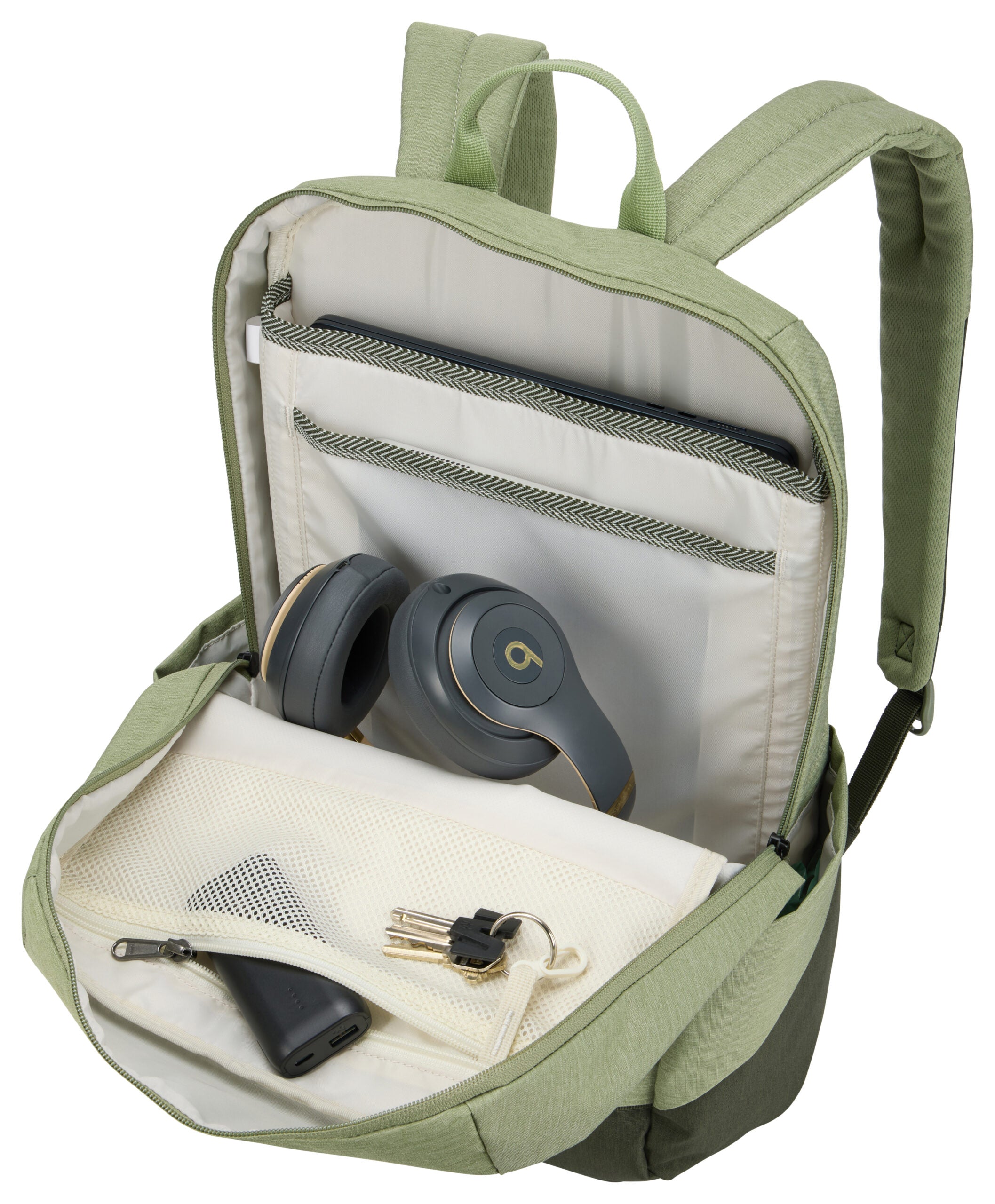Rucsac THULE cu compartiment laptop 16'' , Lithos, 20L, Quiet Green TLBP216 3205453