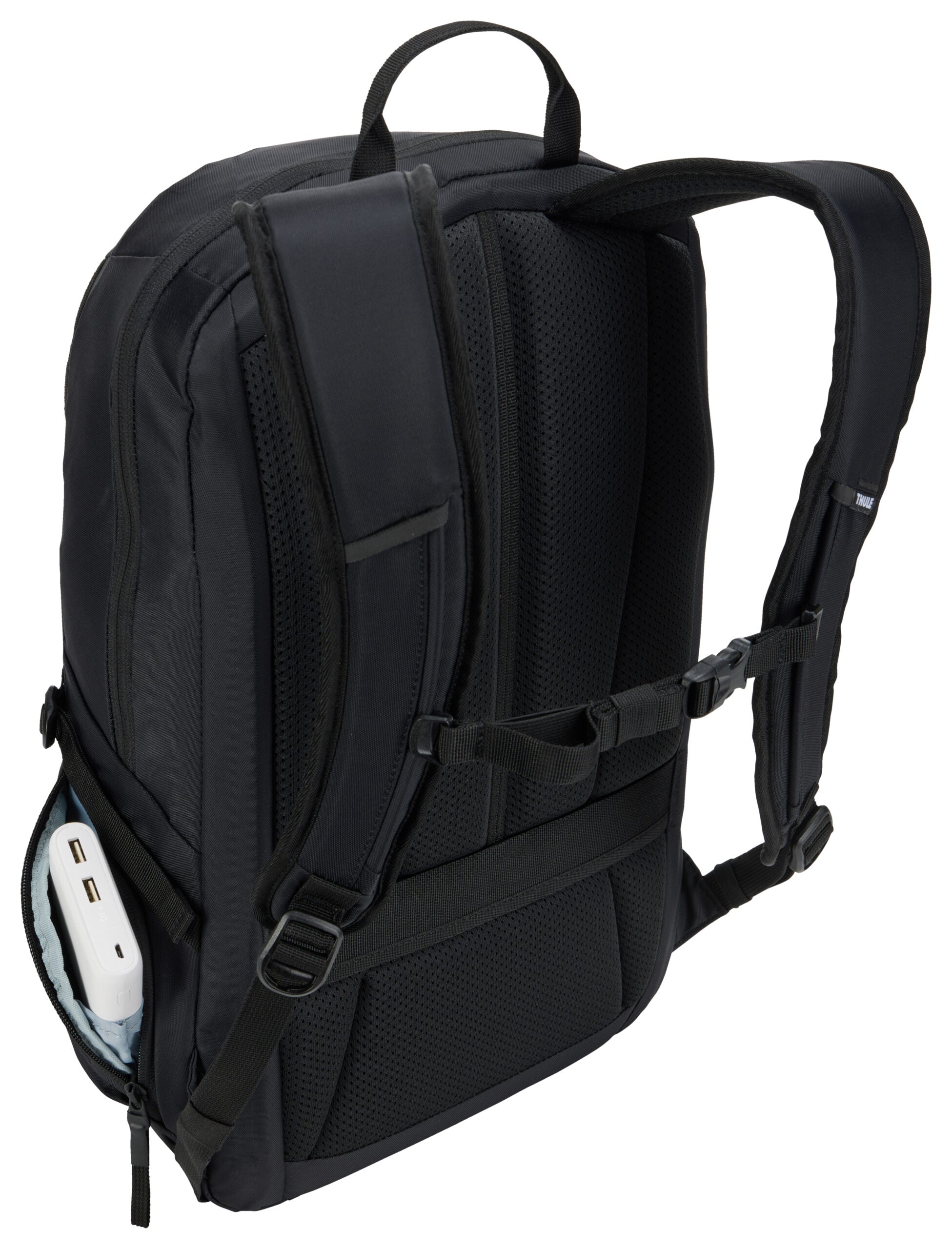 RUCSAC THULE Enroute, 21 l, pt. notebook de max. 15.6 inch, 1 compartiment, buzunar lateral x 2, waterproof, nylon, negru, "TEBP5116BLACK" 3205500