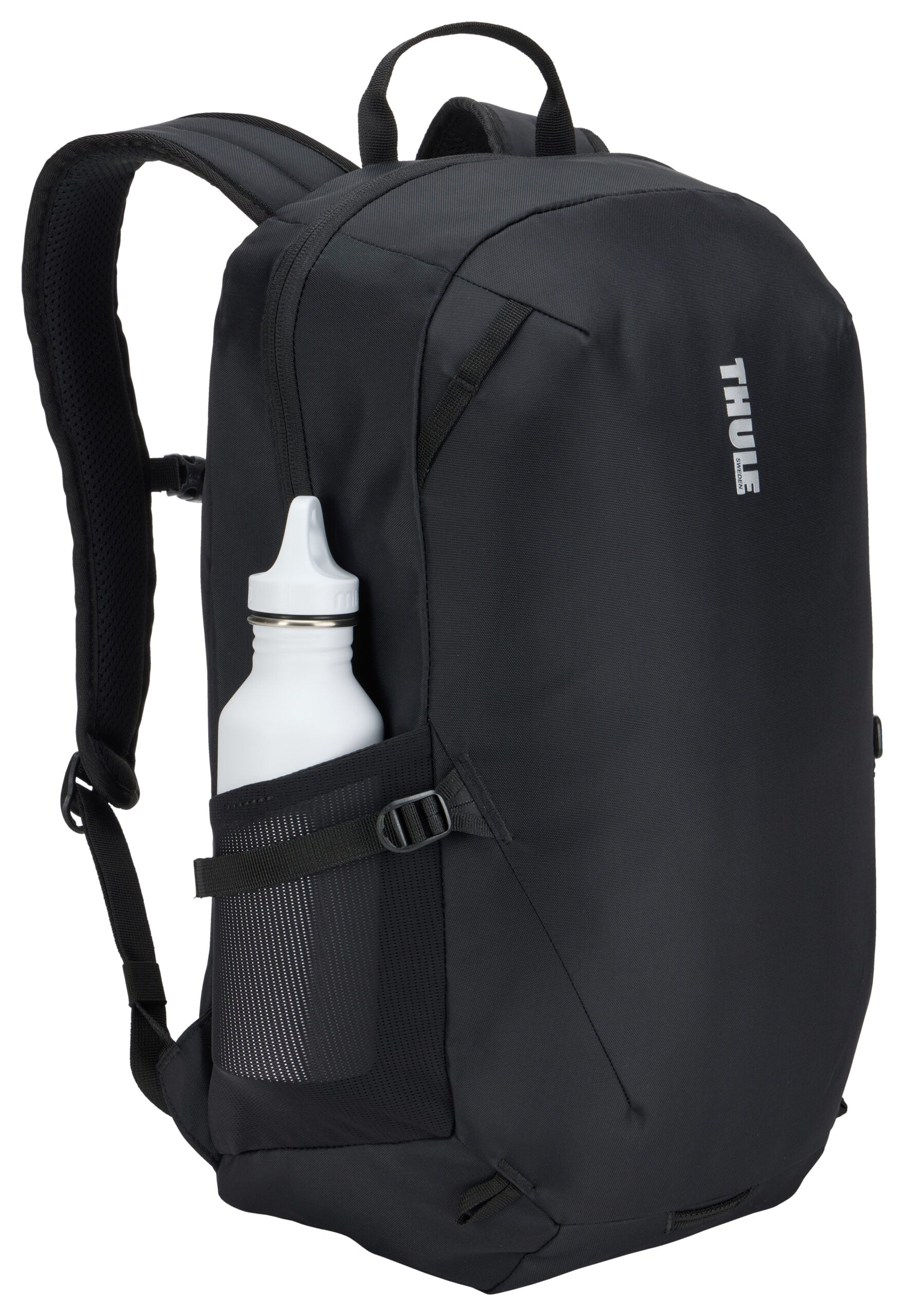 RUCSAC THULE Enroute, 21 l, pt. notebook de max. 15.6 inch, 1 compartiment, buzunar lateral x 2, waterproof, nylon, negru, "TEBP5116BLACK" 3205500