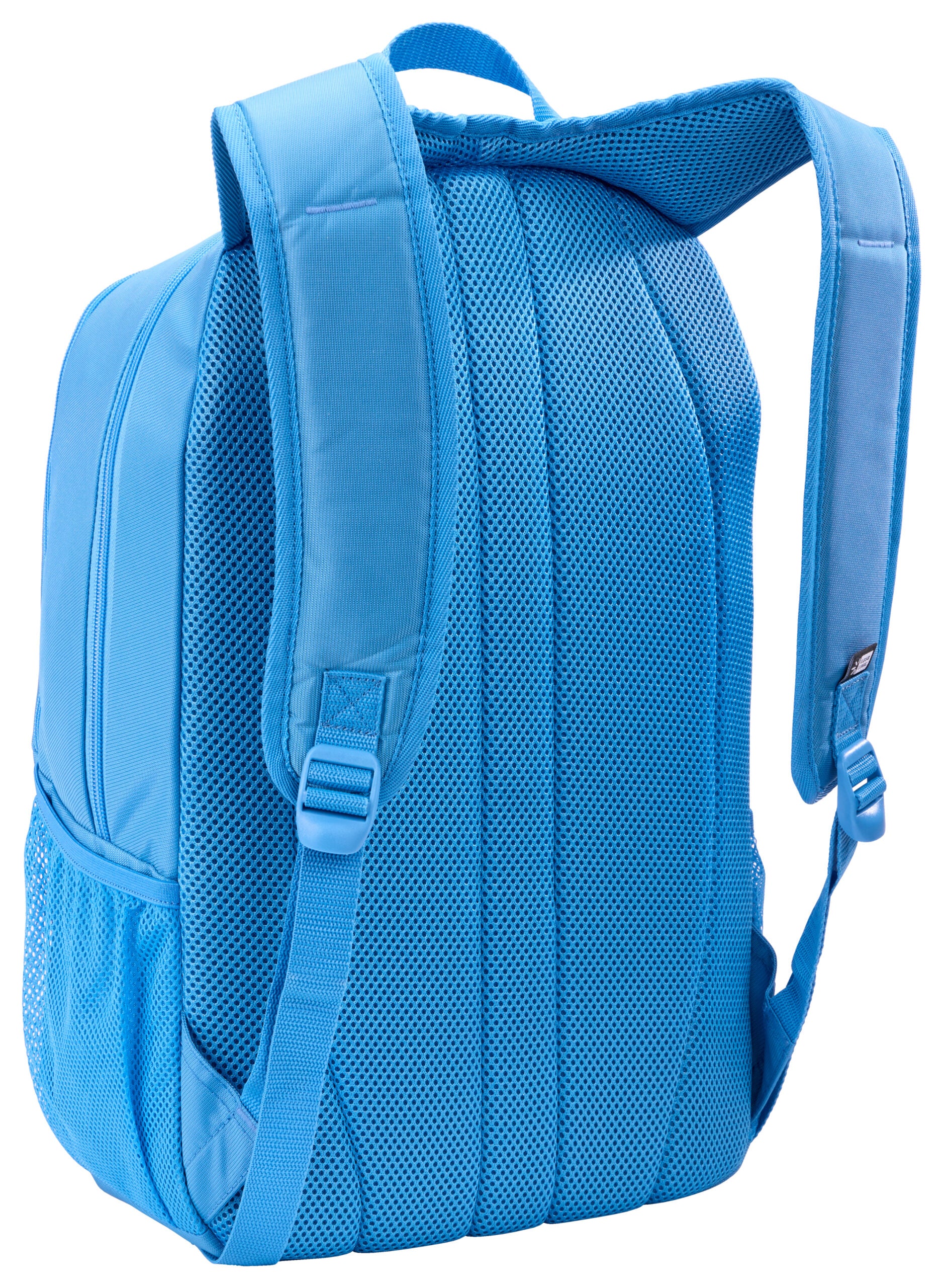 RUCSAC CASE LOGIC, pt. notebook de max. 15.6 inch, 2 compartimente, buzunar frontal | buzunar lateral x 2, waterproof, poliester, Sky Blue "WMBP115" 3205624