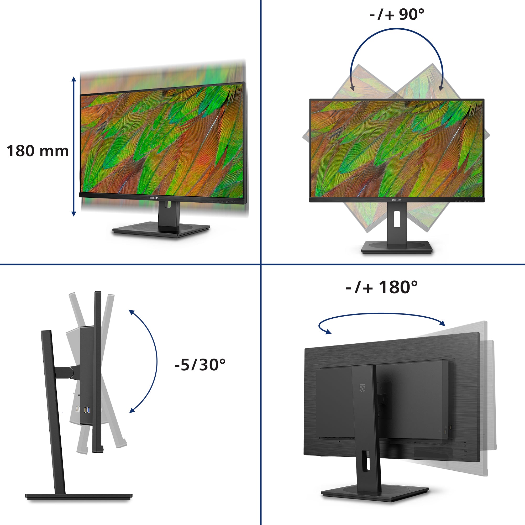 Monitor Philips 31.5" 32B1N3800/00 "32B1N3800/00"
