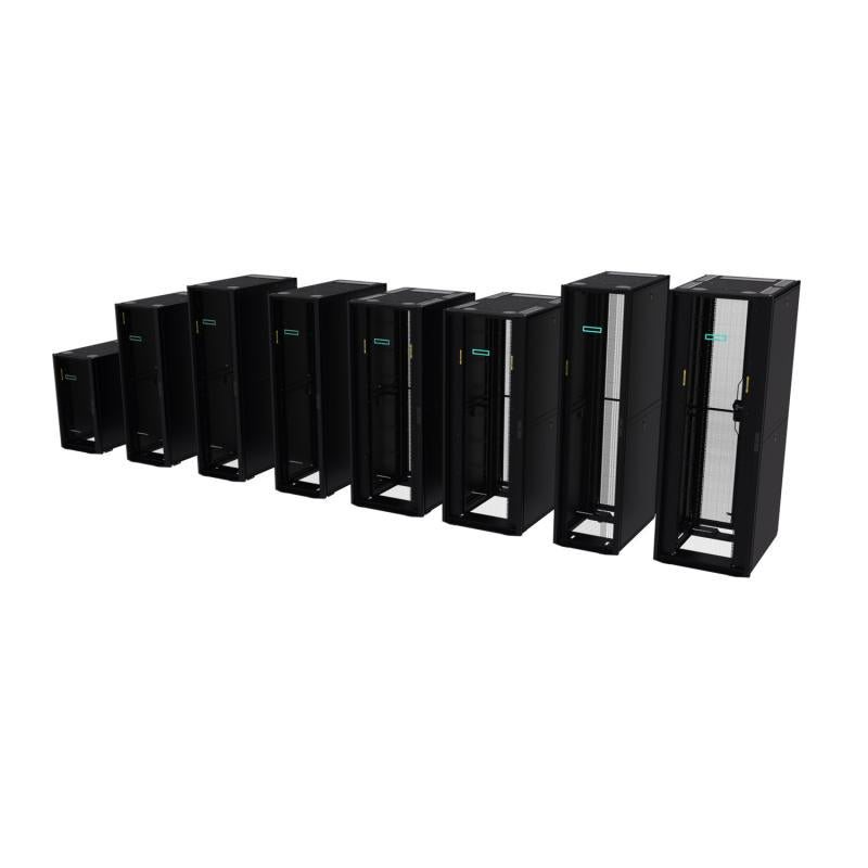 HPE 36U 600X1075MM Adv G2 Kit Shock Rack (HPE 36U 600mmx1075mm G2 Kitted Advanced Shock Rack with Side Panels and Baying)