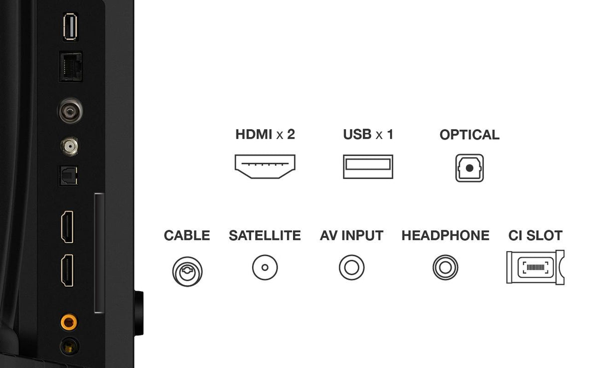 QLED TV HD 32(80cm) TCL 32S41K 