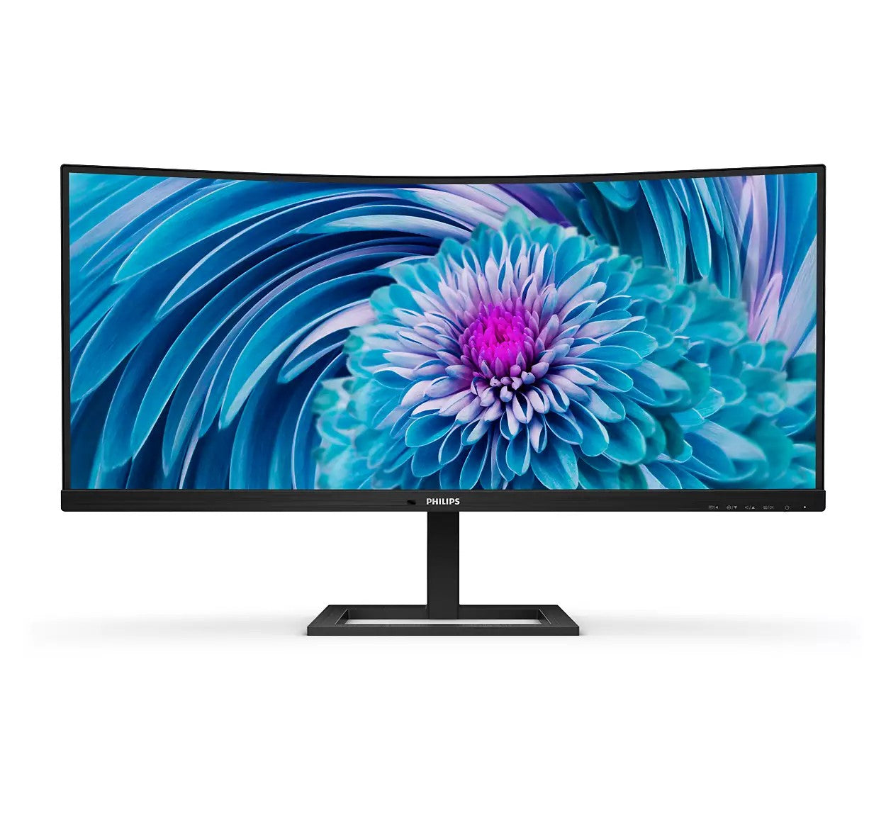 MONITOR PHILIPS 34 inch, home, office, VA, UWQHD (3440 x 1440), Ultra Wide, 300 cd/mp, 1 ms, HDMI, DisplayPort, "346E2CUAE/00"