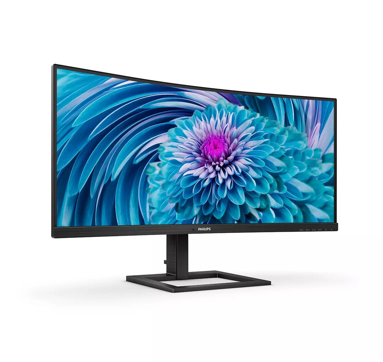 MONITOR PHILIPS 34 inch, home, office, VA, UWQHD (3440 x 1440), Ultra Wide, 300 cd/mp, 1 ms, HDMI, DisplayPort, "346E2CUAE/00"