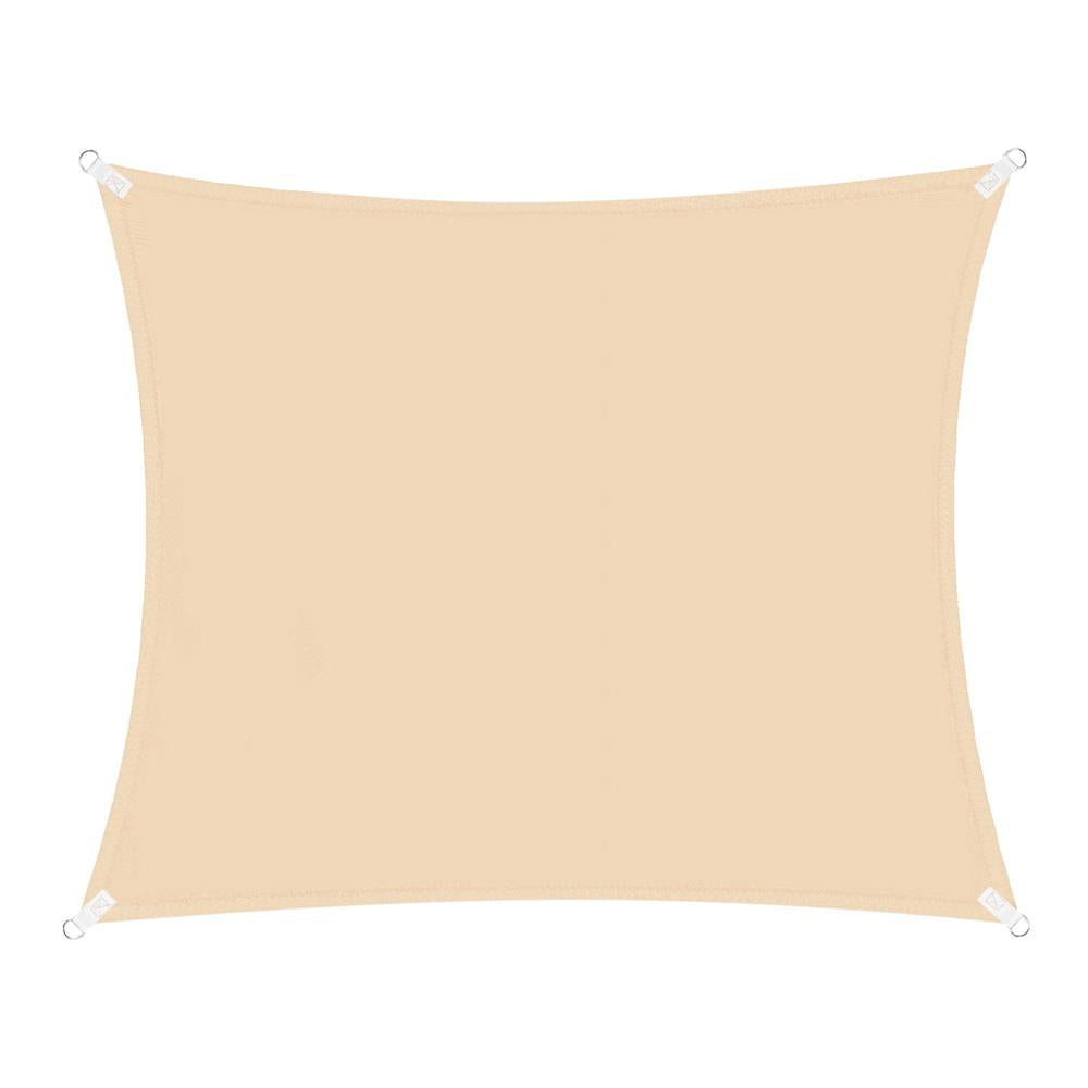 Copertina prelata de soare Sersimo SN126, patrata, impermeabila cu protectie UV, 4x4m, bej