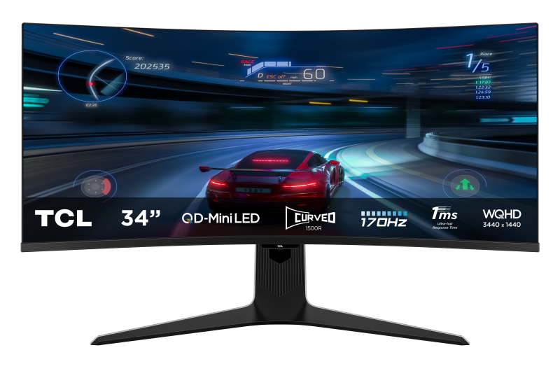 Monitor TCL 34" 34R83Q "34R83Q"