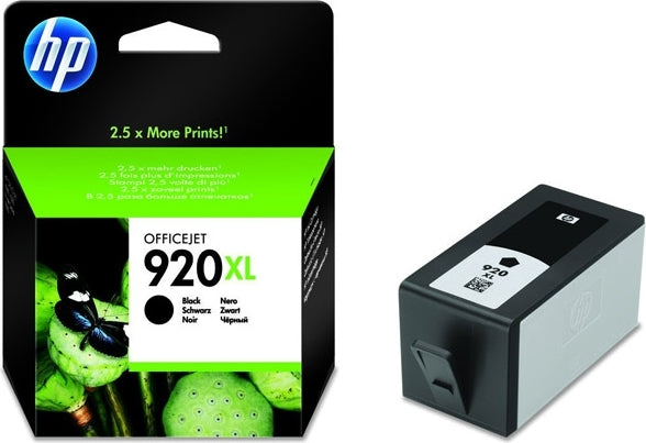 Cartus Cerneala Original HP Black, nr.920XL, pentru OfficeJet 6000|6500|7000|7500, , , "CD975AE"
