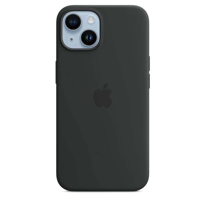 iPHONE Case 14 Silicone Bk (iPhone 14 Silicone Case with MagSafe - Midnight)