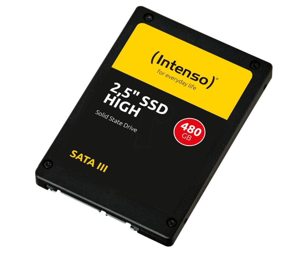 SSD Intenso, 480GB, 2.5 inch, S-ATA 3, R/W: 520/500 MB/s, 
