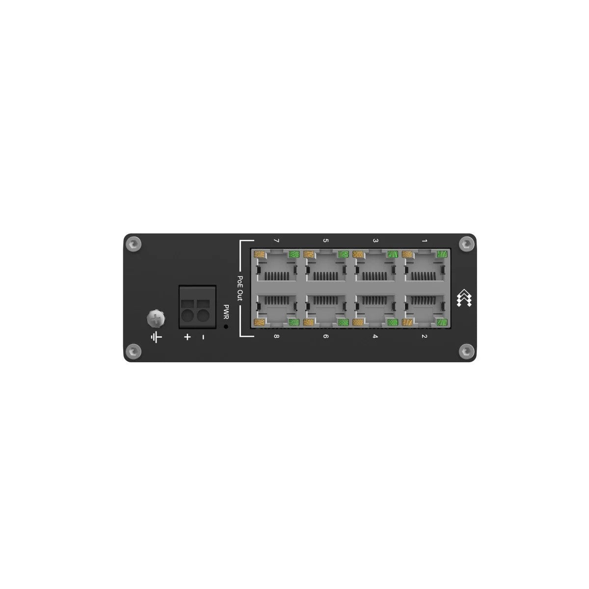 SWITCH Teltonika POE "TSW040", 8 x LAN port 10/100 Mbps PoE, buget PoE 240W "TSW040000000"