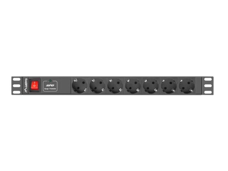 Lanberg Unitate  alimentare PDU 19", 7 prize ng