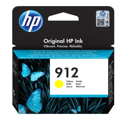 Cartus Cerneala Original HP Yellow, nr.912, pentru OfficeJet 8013|8023, 0.315K, , "3YL79AE"