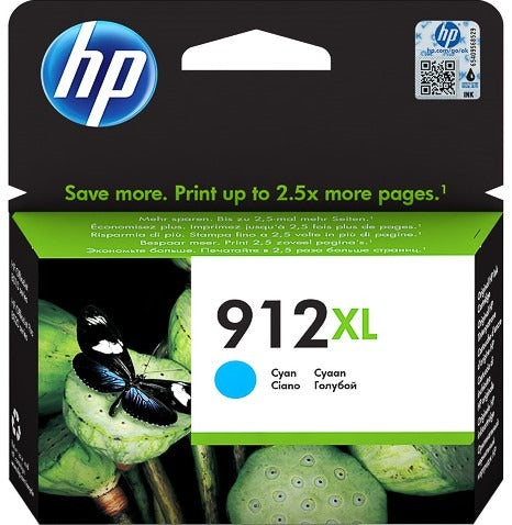 Cartus Cerneala Original HP Cyan, Nr.912XL, pentru OfficeJet 8013|8023, 825, , "3YL81AE"