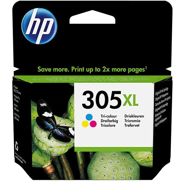 Cartus Cerneala Original HP Color, nr.305XL, pentru HP DeskJet 2320|2710|2720|2721|2723|4120|4122|4130&nbsp;, 0.2K, , "3YM63AE"
