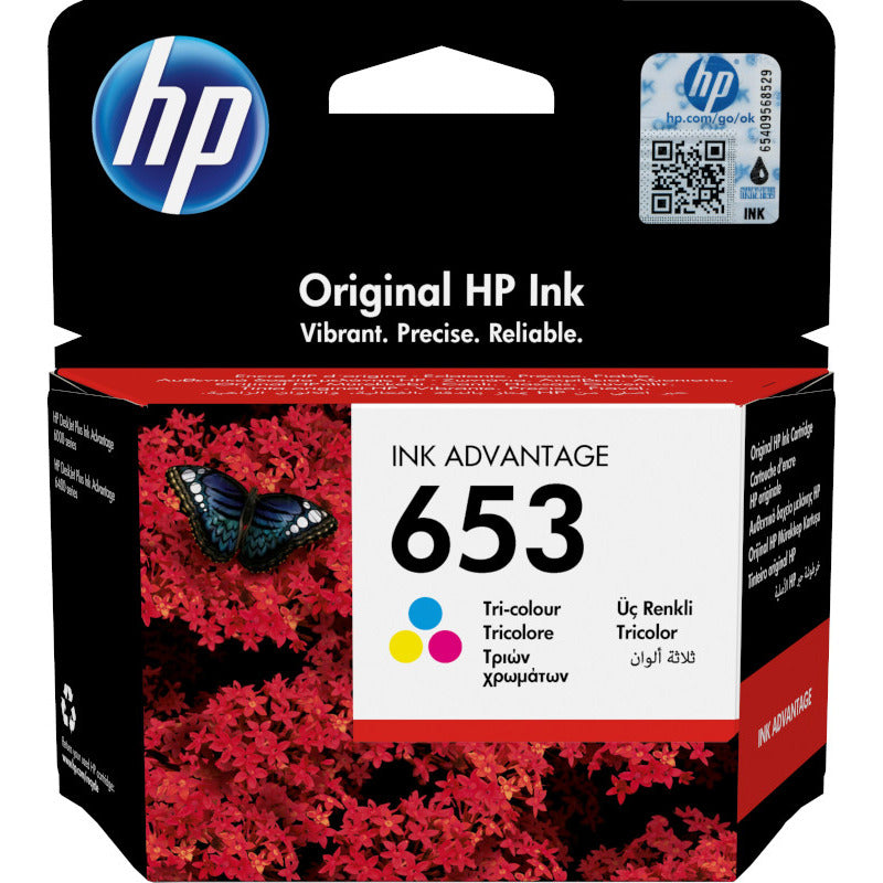 Cartus Cerneala Original HP Color, nr.653, pentru DJ 6075|6475 AIO, , , "3YM74AE"